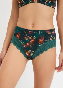 Outlet Maxislip mit zarter Spitze (2er Pack) Damen Wäsche·Dessous|Wäsche·Höschen