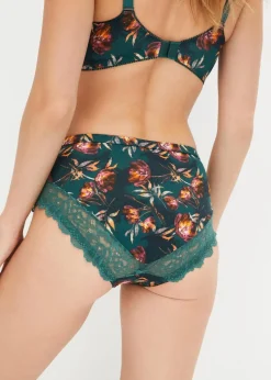 Outlet Maxislip mit zarter Spitze (2er Pack) Damen Wäsche·Dessous|Wäsche·Höschen