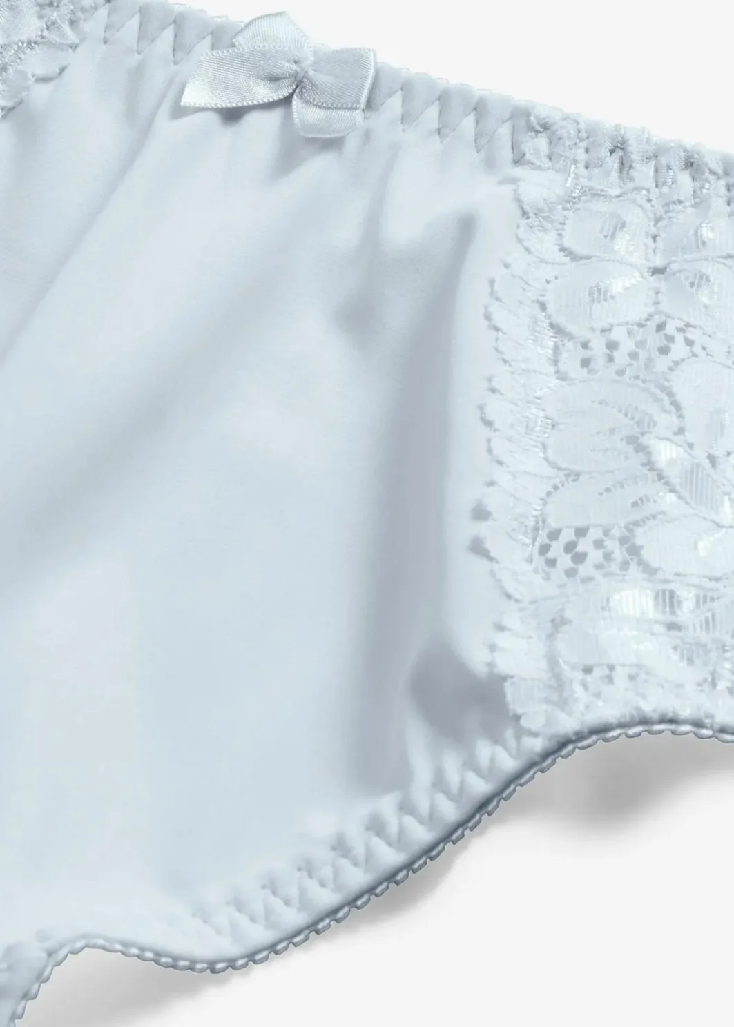 Damen bonprix Wäsche·Höschen|Nachhaltigere Materialien|Maxislip mit zarter Spitze (2er Pack)