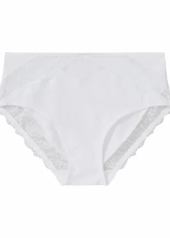 Damen bonprix Nachhaltigere Materialien|Höschen|Maxislip mit zarter Spitze