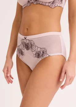 Maxislip mit zarter Stickerei Damen Wäsche·Dessous|Wäsche·Höschen