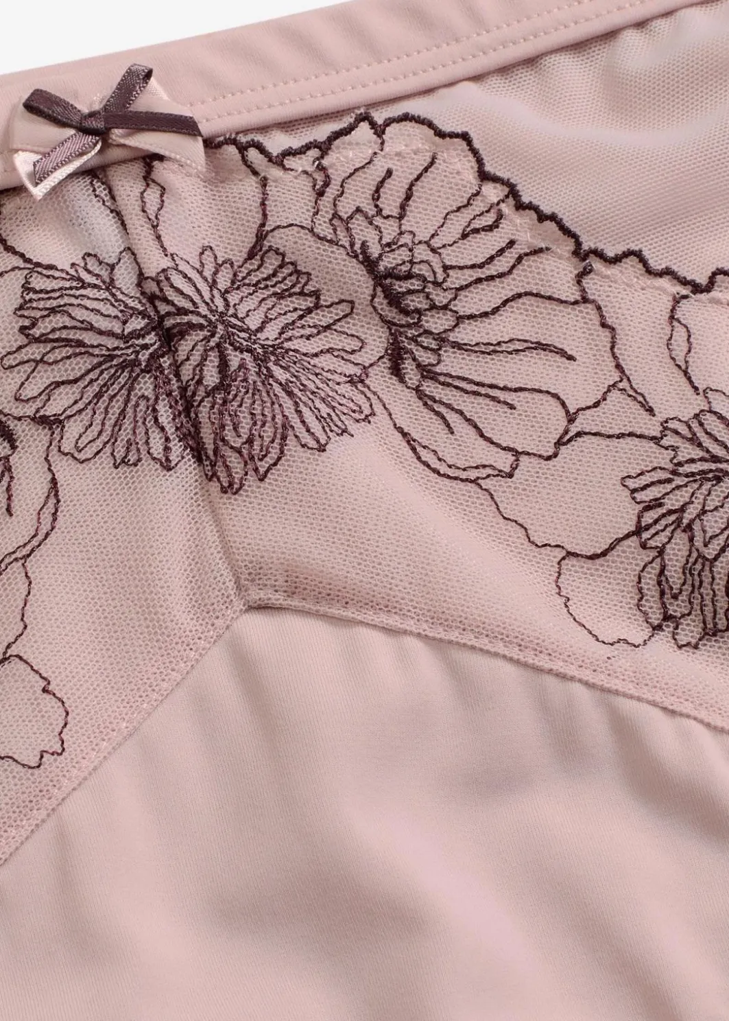 Maxislip mit zarter Stickerei Damen Wäsche·Dessous|Wäsche·Höschen