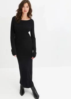 Maxi-Strickkleid aus Viskose-Mix Damen Bekleidung·Umstandsmode|Bekleidung·Pullover & Strickjacken