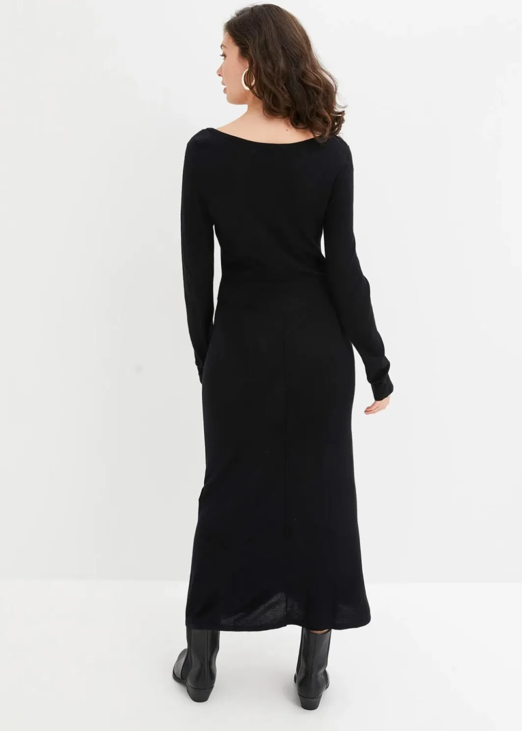 Maxi-Strickkleid aus Viskose-Mix Damen Bekleidung·Umstandsmode|Bekleidung·Pullover & Strickjacken