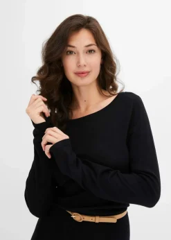 Maxi-Strickkleid aus Viskose-Mix Damen Bekleidung·Umstandsmode|Bekleidung·Pullover & Strickjacken