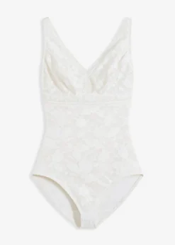 Damen bonprix Wäsche·Shapewear|Shapewear|Medium Shape Body mit Spitze