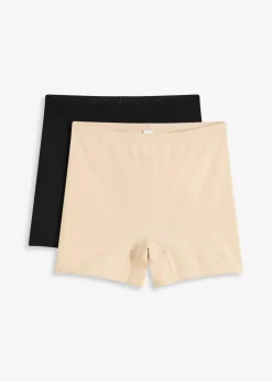New Medium Shape Hose (2er Pack) Damen Wäsche·Radler & Oberschenkelschutz|Wäsche·Shapewear