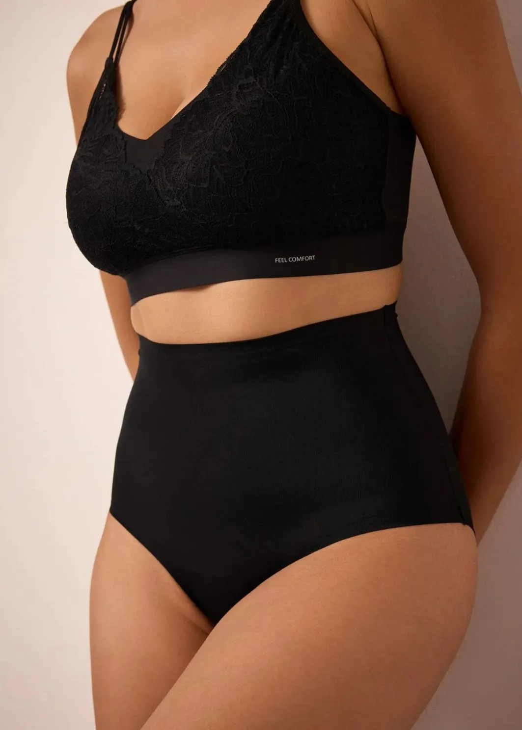 Damen bonprix Wäsche·Basics|Wäsche·Shapewear|Medium Shape Panty (3er Pack)