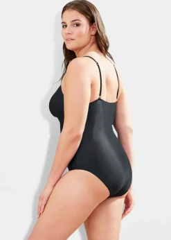 Damen bonprix Nachhaltigere Materialien|Shapewear|Medium Shape-Badeanzug