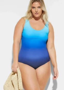 Medium Shape-Badeanzug Damen Nachhaltigere Materialien|Shapewear
