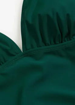 Damen bonprix Bademode·Badeanzüge|Bademode·Shapewear|Medium Shape-Badeanzug mit tiefem Ausschnitt