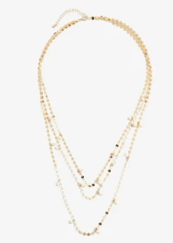 Damen bonprix Schmuck|Schuhe & Accessoires In Spezialgrößen·Schmuck|Mehrreihige Kette