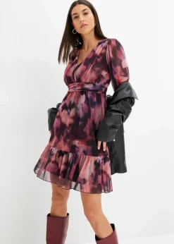 Mesh-Kleid Damen Kleider|Bekleidung·Pullover & Strickjacken