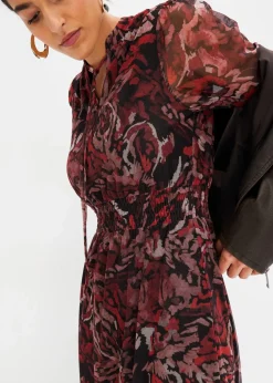 Discount Mesh-Midikleid Damen Kleider|Bekleidung·Pullover & Strickjacken
