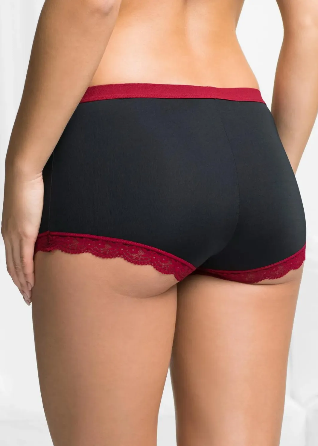 Damen bonprix Wäsche·Höschen|Höschen|Microfaser Damen Boxer (3er Pack)