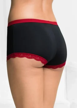 Damen bonprix Wäsche·Höschen|Höschen|Microfaser Damen Boxer (3er Pack)