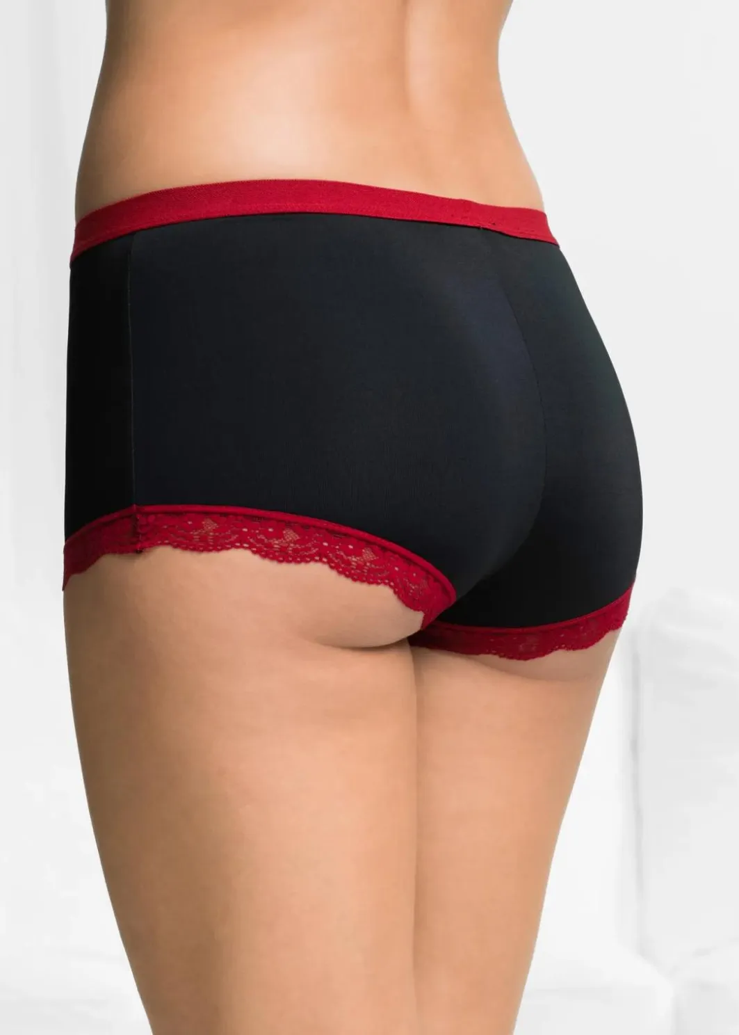 Damen bonprix Wäsche·Höschen|Höschen|Microfaser Damen Boxer (3er Pack)