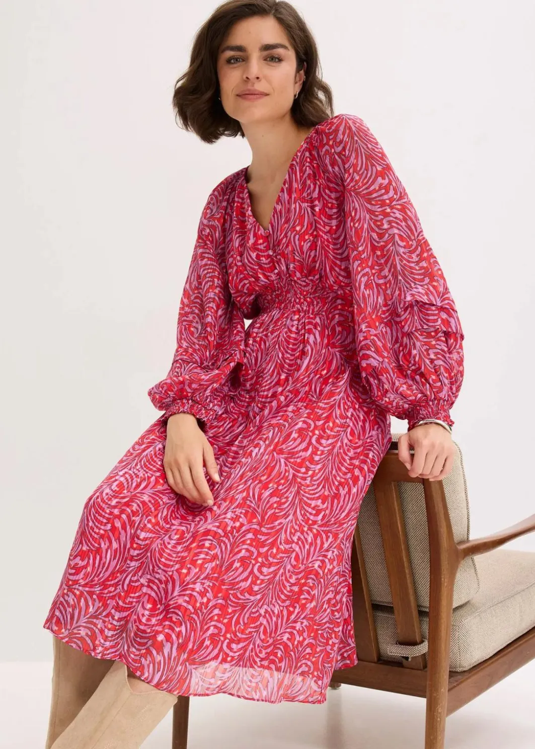 Sale Midikleid Damen Kleider|Bekleidung·Pullover & Strickjacken