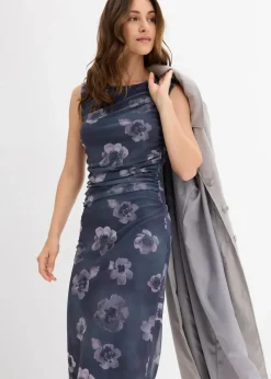 Damen bonprix Kleider|Nachhaltigere Materialien|Midikleid