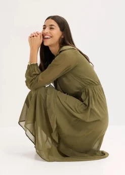 Damen bonprix Bekleidung·Pullover & Strickjacken|Kleider|Midikleid