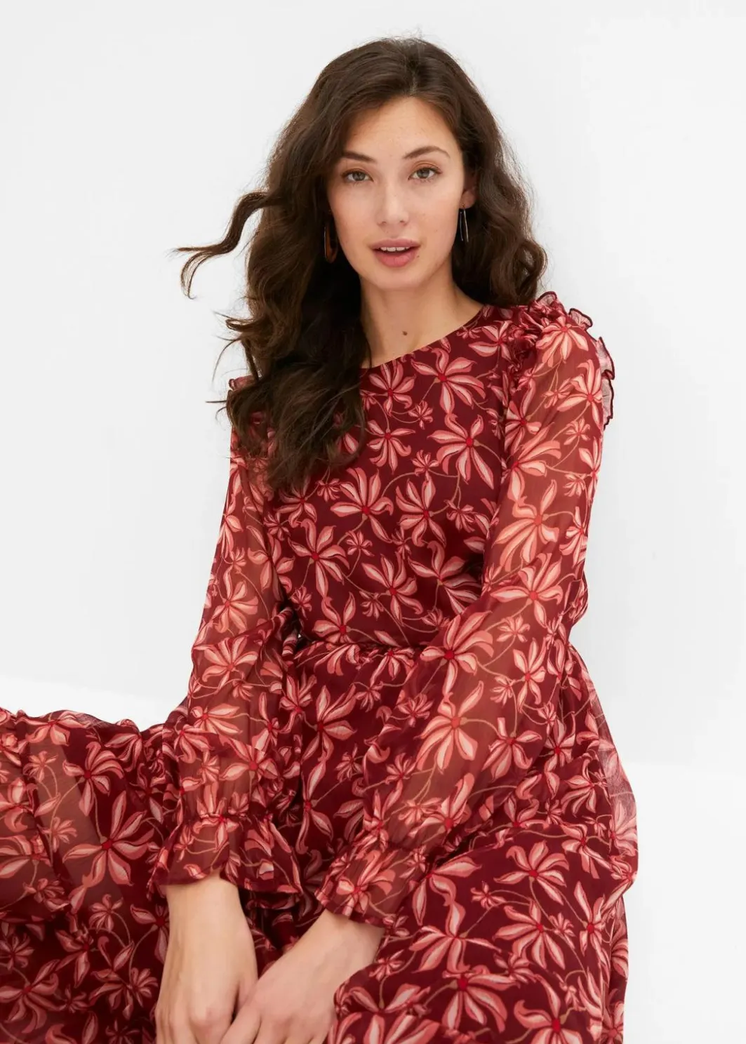 Midikleid Damen Nachhaltigere Materialien|Kleider
