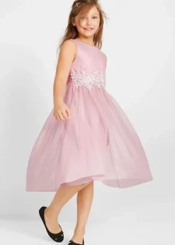 Discount Midikleid mit Spitzenbesatz Kinder Mädchen 9-16 Jahre·Kleider & Jumpsuits