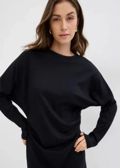 Online Midikleid aus bequemen Punto di Roma Damen Bekleidung·Pullover & Strickjacken|Kleider