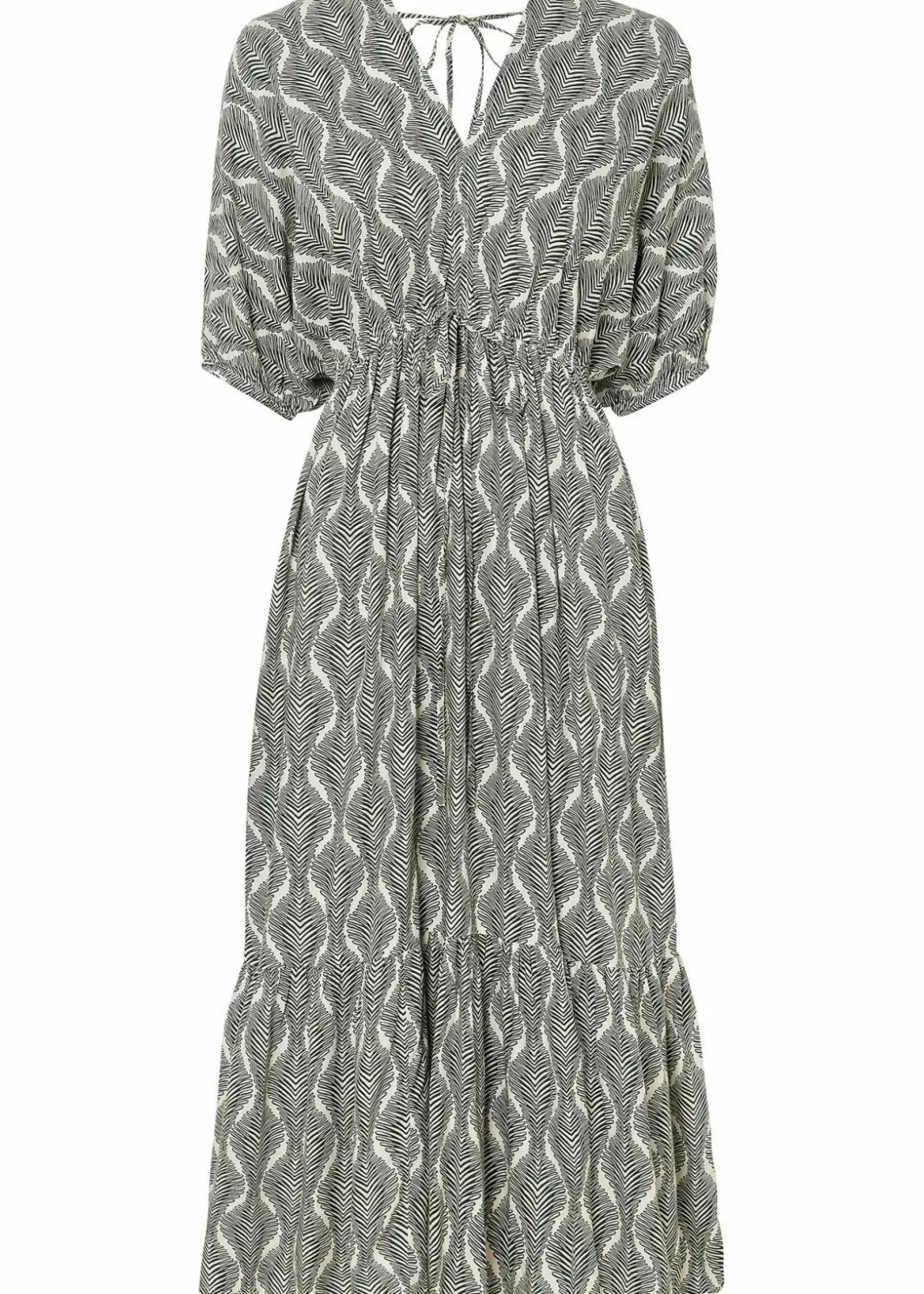 Damen bonprix Bekleidung·Pullover & Strickjacken|Kleider|Midikleid aus fließender Viskose