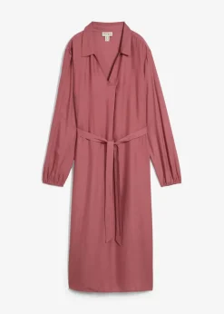 Damen bonprix Kleider|Midikleid aus fließender Viskose