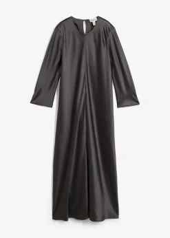 Damen bonprix Bekleidung·Pullover & Strickjacken|Kleider|Midikleid aus glänzendem Satin