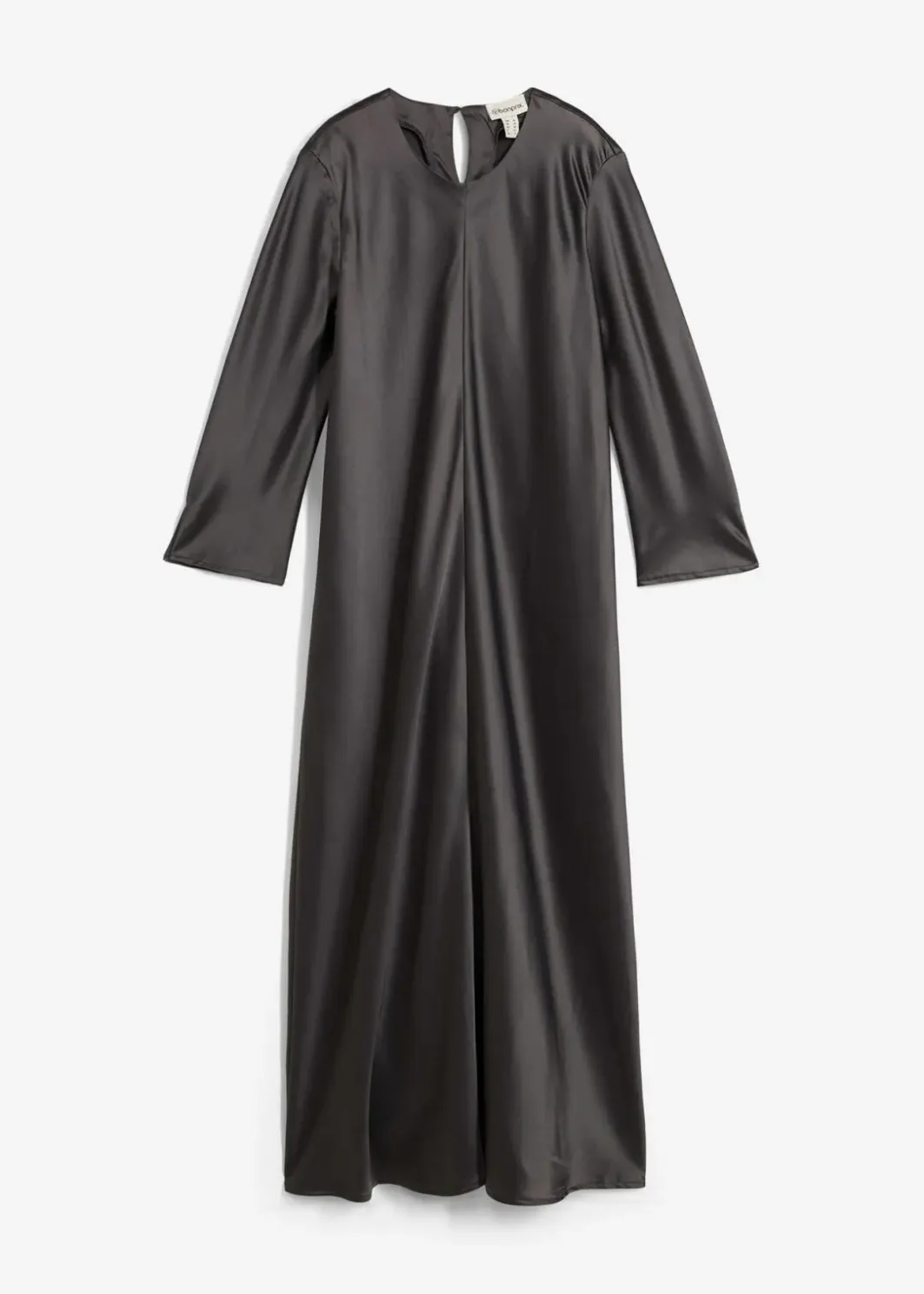 Damen bonprix Bekleidung·Pullover & Strickjacken|Kleider|Midikleid aus glänzendem Satin