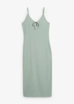 Midikleid aus leichtem Crêpe Damen Kleider|Nachhaltigere Materialien