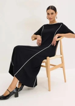 Best Midikleid aus Punto di Roma Damen Bekleidung·Pullover & Strickjacken|Kleider