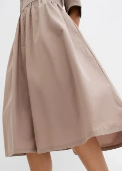Best Midikleid aus reiner Baumwolle Damen Kleider