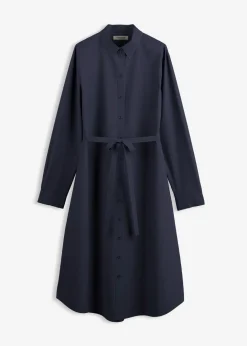 Discount Midikleid aus reiner Bio-Baumwolle Damen Bekleidung·Pullover & Strickjacken|Kleider