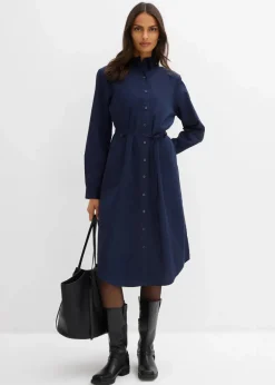 Discount Midikleid aus reiner Bio-Baumwolle Damen Bekleidung·Pullover & Strickjacken|Kleider