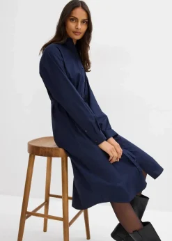 Discount Midikleid aus reiner Bio-Baumwolle Damen Bekleidung·Pullover & Strickjacken|Kleider