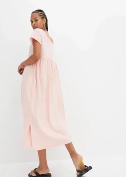 Damen bonprix Nachhaltigere Materialien|Kleider|Midikleid aus reiner Bio-Baumwolle