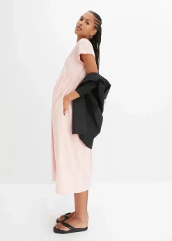 Damen bonprix Nachhaltigere Materialien|Kleider|Midikleid aus reiner Bio-Baumwolle