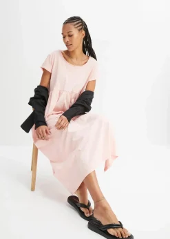Damen bonprix Nachhaltigere Materialien|Kleider|Midikleid aus reiner Bio-Baumwolle