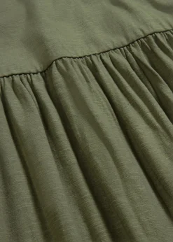 Online Midikleid aus reiner Bio-Baumwolle Damen Nachhaltigere Materialien|Kleider