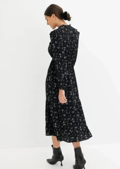 Sale Midikleid aus reiner Viskose Damen Nachhaltigere Materialien|Kleider