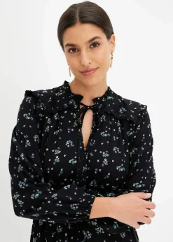 Sale Midikleid aus reiner Viskose Damen Nachhaltigere Materialien|Kleider