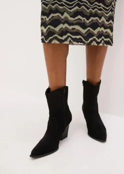 Damen bonprix Nachhaltigere Materialien|Kleider|Midikleid aus softem Mesh