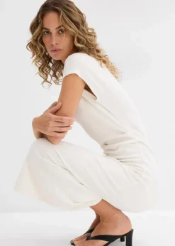 Sale Midikleid aus softem Viskose-Mix Damen Bekleidung·Pullover & Strickjacken|Kleider