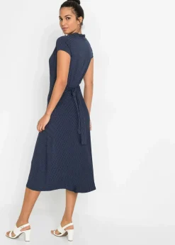 Damen bonprix Bekleidung·Pullover & Strickjacken|Kleider|Midikleid aus Viksose-Mix