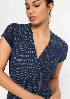 Damen bonprix Bekleidung·Pullover & Strickjacken|Kleider|Midikleid aus Viksose-Mix
