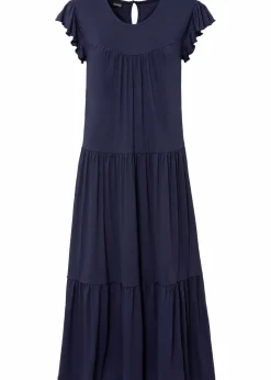 Damen bonprix Bekleidung·Pullover & Strickjacken|Kleider|Midikleid aus Viskose