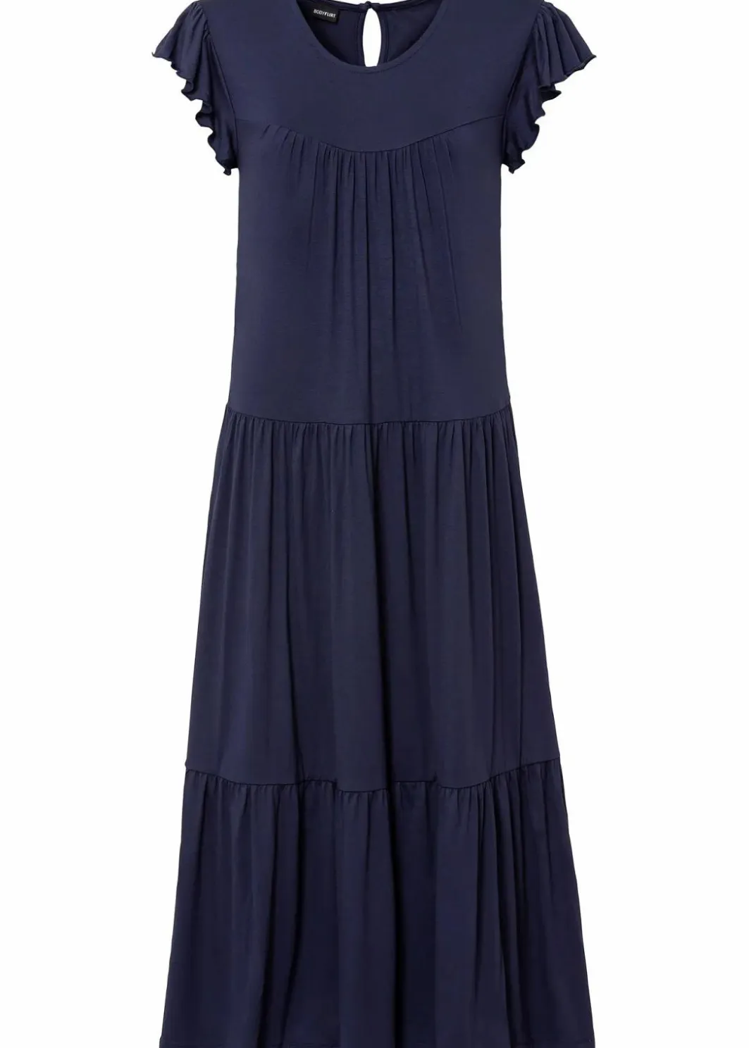 Damen bonprix Bekleidung·Pullover & Strickjacken|Kleider|Midikleid aus Viskose
