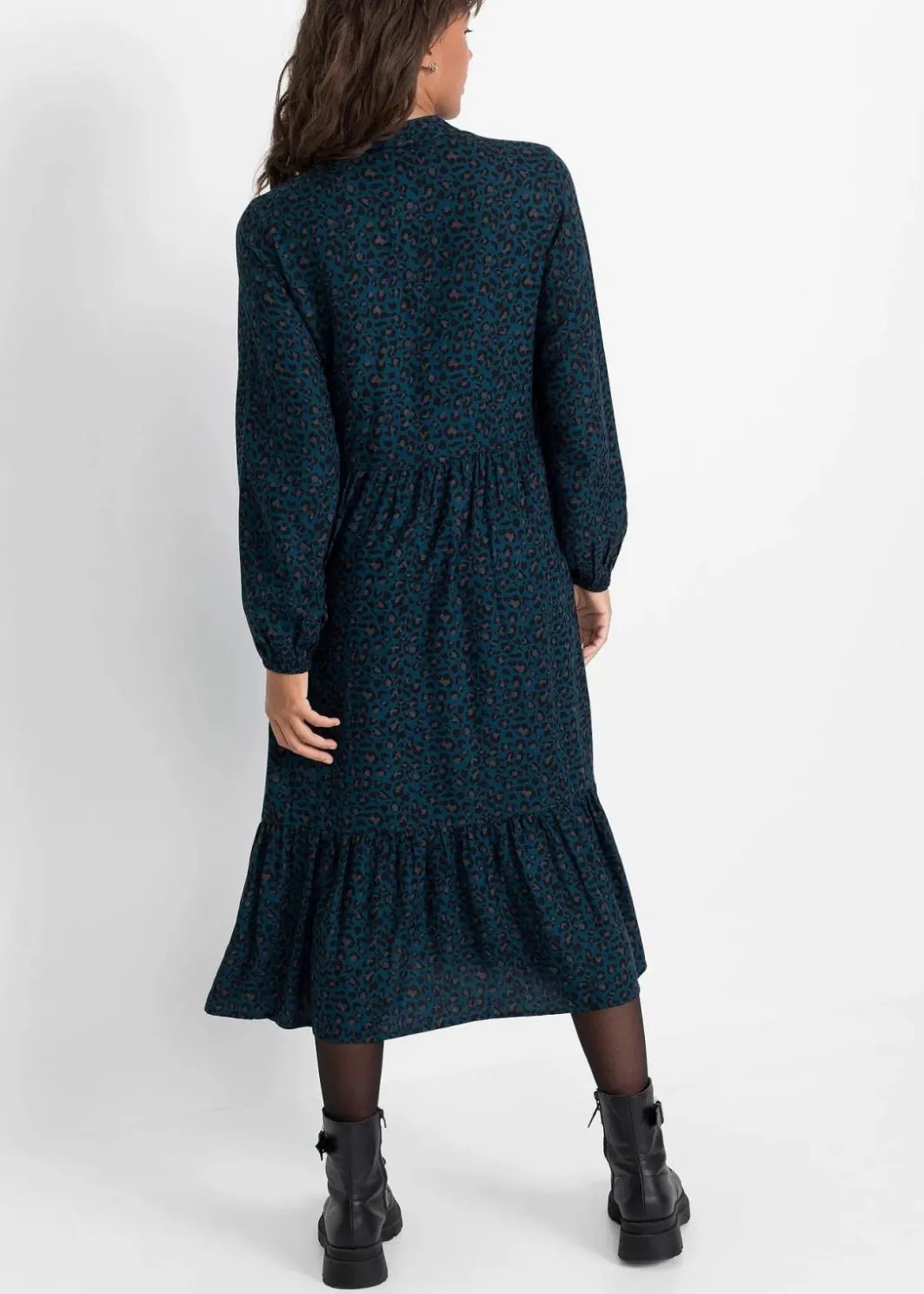 Best Midikleid aus Viskose Damen Kleider|Nachhaltigere Materialien
